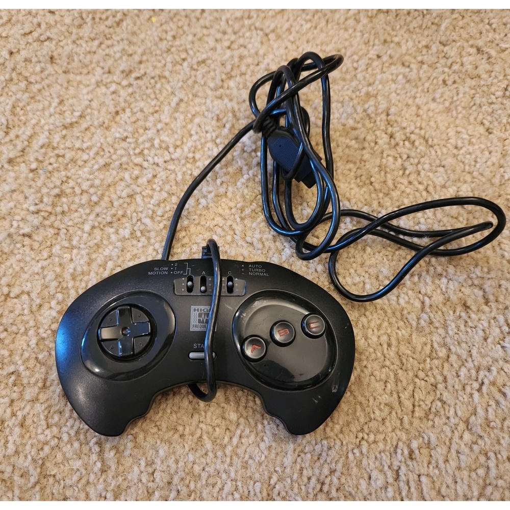 Sega Genesis 3-Button High Frequency Turbo Controller